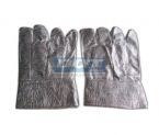 Găng tay chống nóng - Vải Amiang - Tráng bạc
