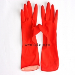 găng tay cao su chống hóa chất - Đỏ