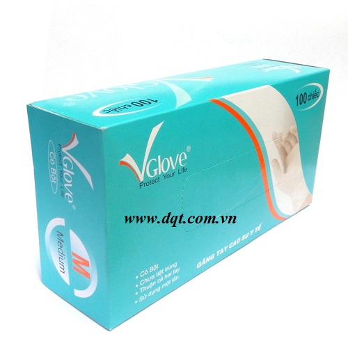 Găng tay y tế vglove có bột