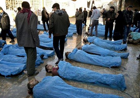  Tìm thấy 71 xác chết bị trói tay ở Syria